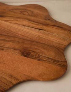 Wood Round Serving <b>Board</b>-Dishwasher Safe & Easy to Clean - Product Image 4