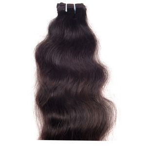 Faites des perruques complètes avec 3 paquets, vente en gros, Extensions de cheveux indiens Remy, Afro crépus lisses 100% cheveux humains ondulés - Product Image 4