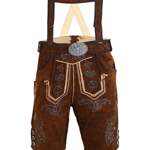 Trachten Lederhosen for Men and <b>Women</b> - Oktoberfest Kurzhose - Kurz - Bavarian - Product Image 1