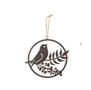 Adorno Navideño Colgante de Hierro Forjado Decorativo Hecho a Mano de Alta Calidad con Diseño Personalizado para Decoración Navideña del Hogar - Product Image 6