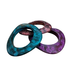 Assured Quality New Arrival Latest Design Wooden Round Bangles at 100% Wholesale Price From India - Product Image 5