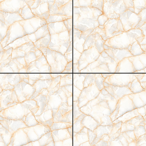 Muchos azulejos esmaltados de cerámica vitrificada de 600x600mm de nuevo diseño, acabado brillante utilizado para interiores de baños, Material de madera - Product Image 1