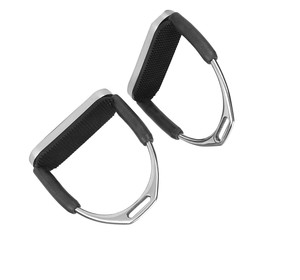 Nouvelle arrivée étriers d'équitation en aluminium léger réglable poignée de sécurité forte adhérence usine OEM exportation - Product Image 5