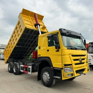 Camions à benne basculante Sinotruk Howo d'occasion à bas <span class=keywords><strong>prix</strong></span> 10 roues 6x4 Hw76 Cab 30 tonnes <span class=keywords><strong>Camion</strong></span> lourd pour l'Afrique - Product Image 3