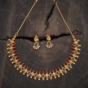 Antique <b>Necklace</b> 183457 Elegant and Timeless for Wedding Occasions - Product Image 3