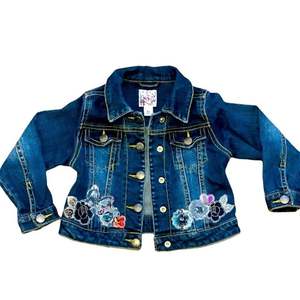 Chaqueta vaquera de alta calidad para mujer, Chaqueta vaquera azul ajustada, manga completa, moda informal vintage - Product Image 1