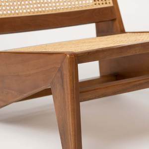 Luxueuse chaise d'appoint kangourou tissée à la main en rotin naturel élégant de luxe écologique pour chambre à coucher ou salle à manger OEM en vrac - Product Image 5