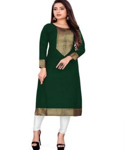 Venta al por mayor Vestidos casuales para mujeres Minorista en línea Compra a granel Moda de noche elegante Ropa India pakistaní Proveedores Kurti - Product Image 4