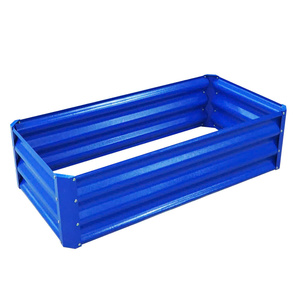 Tùy Chỉnh vuông lớn lên vườn giường dài-root thép hộp lớn trồng nồi gazebo cho rau các loại thảo mộc hộp dễ dàng lắp ráp OEM ODM - Product Image 4