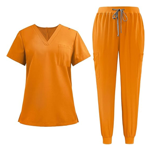 Nuevo estilo Doctor Scrubs Sets | Poliéster/Algodón de calidad superior de secado rápido Transpirable Uso hospitalario MOQ bajo Ajuste cónico - Product Image 3