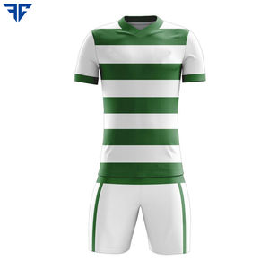 มาใหม่การออกแบบที่ดีที่สุดการพิมพ์โลโก้ที่กําหนดเองน้ําหนักเบา 2024 กีฬาสวมเครื่องแบบฟุตบอล - Product Image 3