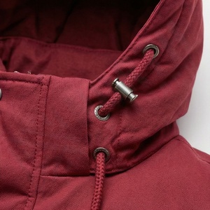 Veste d'hiver matelassée personnalisée pour homme, en nylon et polyester, parka chaude décontractée à capuche, veste légère et mince, vêtement d'extérieur isolé thermiquement - Product Image 5