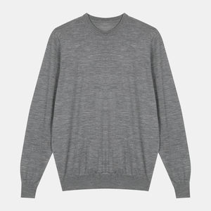 Oversized Long Sleeve Cotton Sweat Shirts for Men Pullover Blank <b>Crewneck</b> Sweatshirt Unisex Custom Logo - Product Image 1