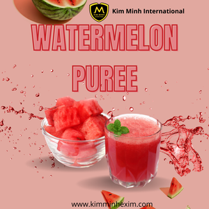 น้ำซุปข้นแตงโมแช่แข็ง/เยื่อในบรรจุภัณฑ์จำนวนมากส่วนผสมหลักแตงโมสำหรับตลาดเวียดนาม - Product Image 5