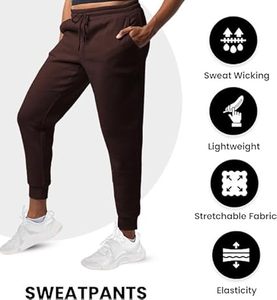 กางเกงวอร์มผู้หญิง กางเกงวอร์มผู้หญิงมีกระเป๋า กางเกงวอร์มผ้าฟลีซสำหรับผู้หญิง กางเกงโยคะ มีไซส์พลัส - Product Image 2