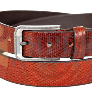 Top Customized <b>Leather</b> <b>Belts</b> for Men and Women Handcrafted Design with Printed for Buckle Adjustable <b>Belts</b> Men Women items sets - Product Image 1