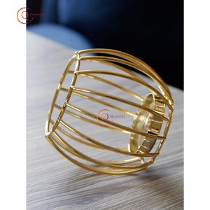 New Arrival Bảng Top Cái Nhìn Độc Đáo Nến Jar Marvelous Thiết Kế Handmade Kim Loại Vàng Đánh Bóng Độc Đáo Camle Chủ Giáng Sinh - Product Image 6