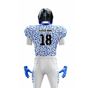 Reversible Fútbol Americano Jersey Uniforme Diseño personalizable Manga corta Ropa de entrenamiento Nuevo servicio OEM - Product Image 5