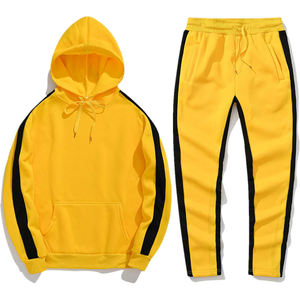 Survêtements de sport respirants personnalisés pour hommes pour l'entraînement d'hiver, vêtements de sport tricotés pour jogging, ensembles de vêtements d'extérieur, polaire de course à pied bon marché - Product Image 6