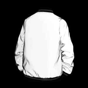 Chaqueta de Invierno para Hombre, Estilo Bomber, Cortavientos, Informal, Holgada, de Lona - Product Image 4