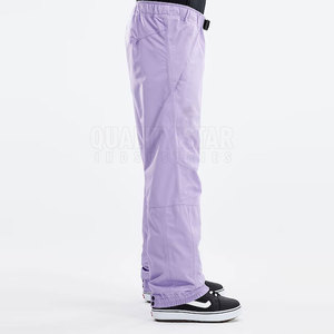 Pantalones con pechera de esquí para hombre, ropa masculina de poliéster 100% con logotipo personalizado, de la mejor calidad, para invierno - Product Image 5