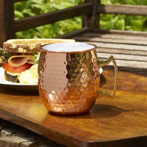 Tasse en cuivre verres personnalisés tasse en cuivre de qualité supérieure vente chaude promotionnelle tasse à café en cuivre fêtes - Product Image 1