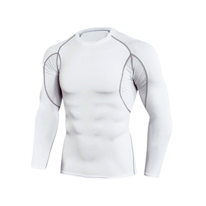 Nueva Llegada 2025, Rashguard Profesional para Hombre, Fabricación Personalizada, Fitness, Dos Tonos, Negro y Rojo - Product Image 3