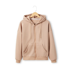 Sudaderas con capucha de gran tamaño de peso pesado en blanco grueso sudaderas con capucha de lujo chándal Unisex polar bordado a granel peso pesado liso para hombres - Product Image 6