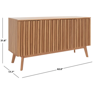 Luxury Convertible Extendable Solid Wood TV Stand Modern Farmhouse Style Living Room Furniture For Hotel Home Bedroom - Product Image 5