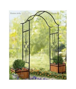 Nuevo Diseño Fantástico, Fondo de Forma Personalizada, Hierro de Color Negro de Calidad Superior para Bodas y Eventos, Diseño Moderno - Product Image 3