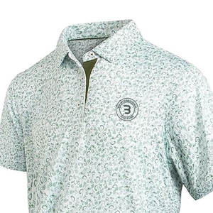 Polo de golf en tissu de qualité supérieure, personnalisable avec votre propre design, nouveau style de polo de golf - Product Image 2