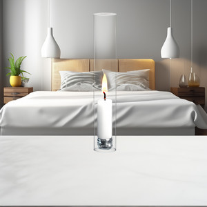 HST0214 - Clear Hurricane Candle Shade Chimney <b>Tube</b> [No Bottom] - 2 x 14 - Product Image 5