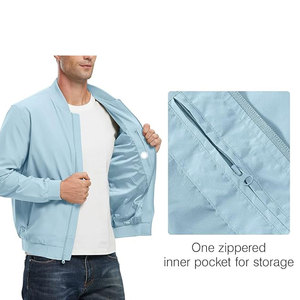 Nouvelle veste bomber élégante pour homme, veste bomber respirante personnalisée pour homme, veste bomber surdimensionnée pour homme - Product Image 4
