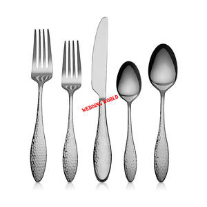 Ensemble de couverts en métal élégant fait à la main Couverts en métal de table classiques Couverts en métal de vente chaude Couverts en métal - Product Image 6