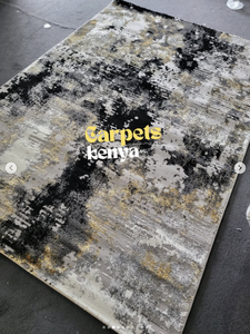 Alfombras Turcas Modernas de Polipropileno Tejidas a Máquina, Alfombras de Yute de Alta Calidad Resistentes a las Manchas, de Pelo Alto, Abstractas, para Dormitorio y Hogar - Product Image 2