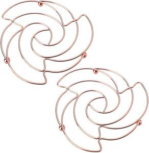 Decorative Metal <b>Trivet</b> For <b>Kitchen</b> Table Use Adding Artistic Charm While Protecting Surfaces From Heat - Product Image 3
