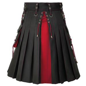 Kilts traditionnels écossais pratiques pour hommes Nouvelle mode Kilt hybride court avec logo personnalisé Design de poche - Product Image 3