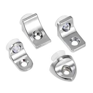Gran oferta 2024 en tendencia, clavijas de soporte para estante de gabinete, soporte para estante de vidrio niquelado - Product Image 1