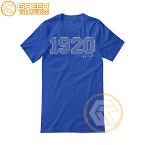 Wholesale Customized Zeta Phi Beta Women's Casual T-Shirts Sorority Apparel High Quality Breathable Cotton - Product Image 6