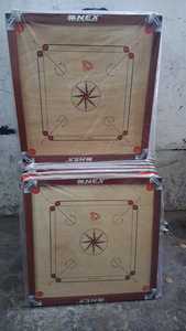 High Quality Custom Packaging <b>Wooden</b> Carrom Board Wholesale Factory Price Indoor Sports Board <b>Game</b> for Sale - Product Image 6