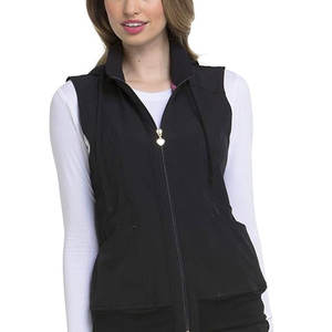 Chaleco de estilo único para mujer, chaleco moderno con botón frontal y 2 bolsillos disponibles en todos los colores - Product Image 4