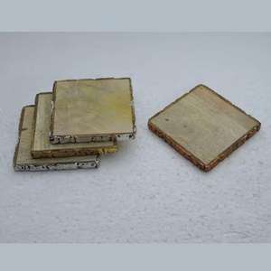 Nouveau classique travail à la main conception résine en bois tasse à thé tapis tampons meilleur prix à la main à la mode carré ménage vaisselle verre caboteur - Product Image 5