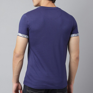 T-shirts personnalisés en polyester/coton pour hommes, grande taille, manches courtes, col rond, style streetwear hip-hop - Product Image 4