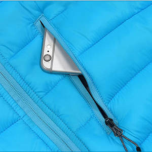 Chaqueta cortavientos de tela popular para mujer, chaqueta acolchada transpirable al por mayor, precio barato, servicio Oem, chaqueta acolchada para mujer - Product Image 6