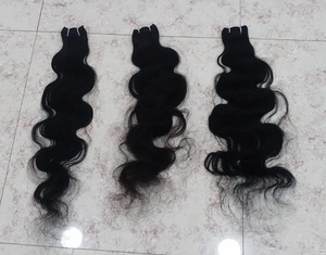 Extensiones de Cabello Humano Virgen de Doble Trama Remy Directo de Fábrica India, Cabello Natural Suave de Alta Calidad, Venta al por Mayor en India - Product Image 3