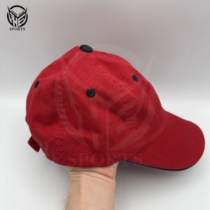 Venta al por mayor deporte personalizado bordado Logotipo de alta calidad 6 paneles 100% algodón gorra de béisbol para hombre - Product Image 4