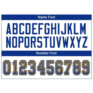 Maillot de football gris personnalisable avec détails bleus, nom et numéro d'équipe personnalisés, tout nom, vêtements de sport personnalisés pour hommes et femmes - Product Image 5