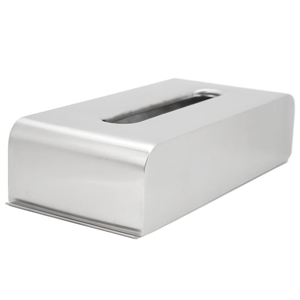 Couvercle de boîte à mouchoirs en acier inoxydable couvercle de boîte à mouchoirs distributeur de serviettes porte-papier boîte à mouchoirs en papier de bureau pour la maison - Product Image 1