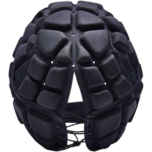 Hot Selling Lightweight Rugby Padded Adjustable Adult Unisex Rebirth Athletics Customizable High Quality Head Protector <b>Helmet</b> - Product Image 3