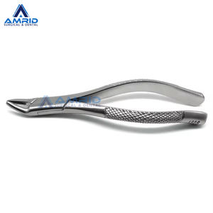 Fórceps de acero reutilizables profesionales Fuente de alimentación manual Instrumentos quirúrgicos dentales Extracción de dientes Certificado CE Dental - Product Image 3